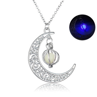 Luminous Healing Stone Necklace for Women