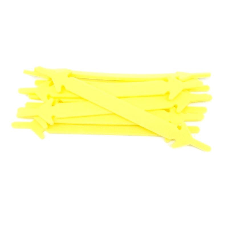 12pcs Silicone No-Tie Shoelaces for Sneakers