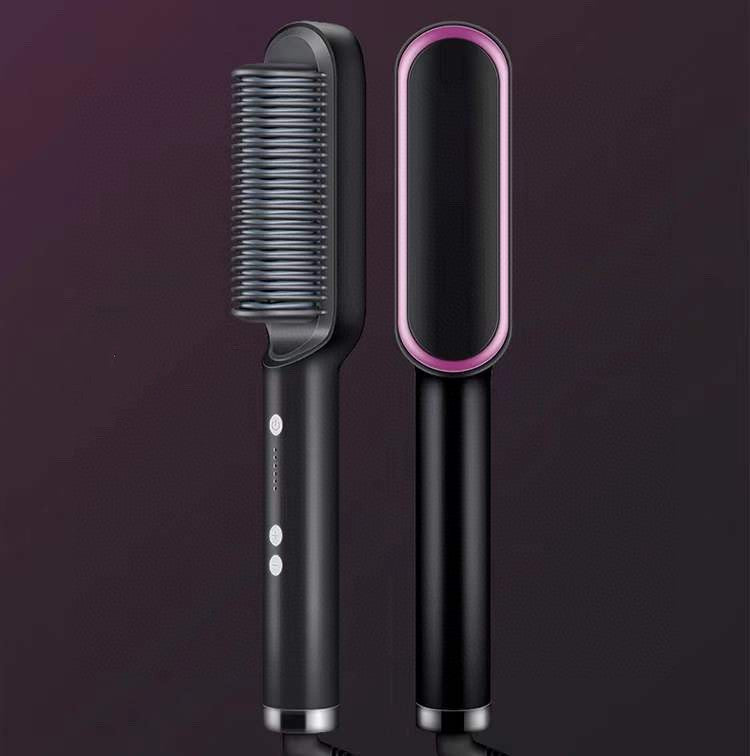 2-In-1 Hair Straightener & Curler with Negative Ion Technology