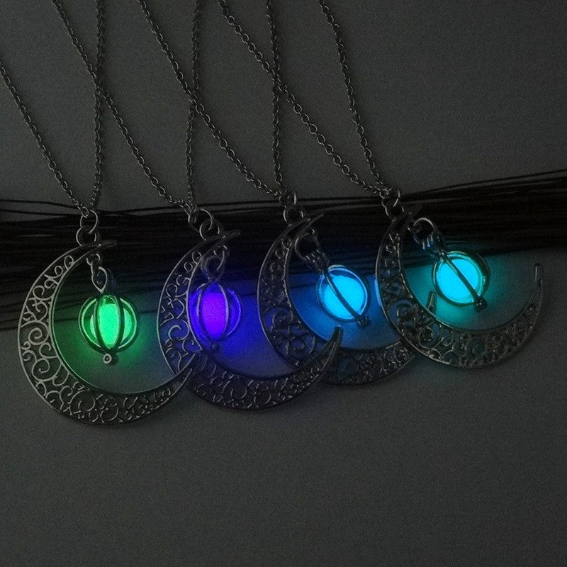 Luminous Healing Stone Necklace for Women