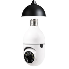 E27 Home 5G WiFi Alarm Monitor 1080P Bulb Camera 4X Zoom