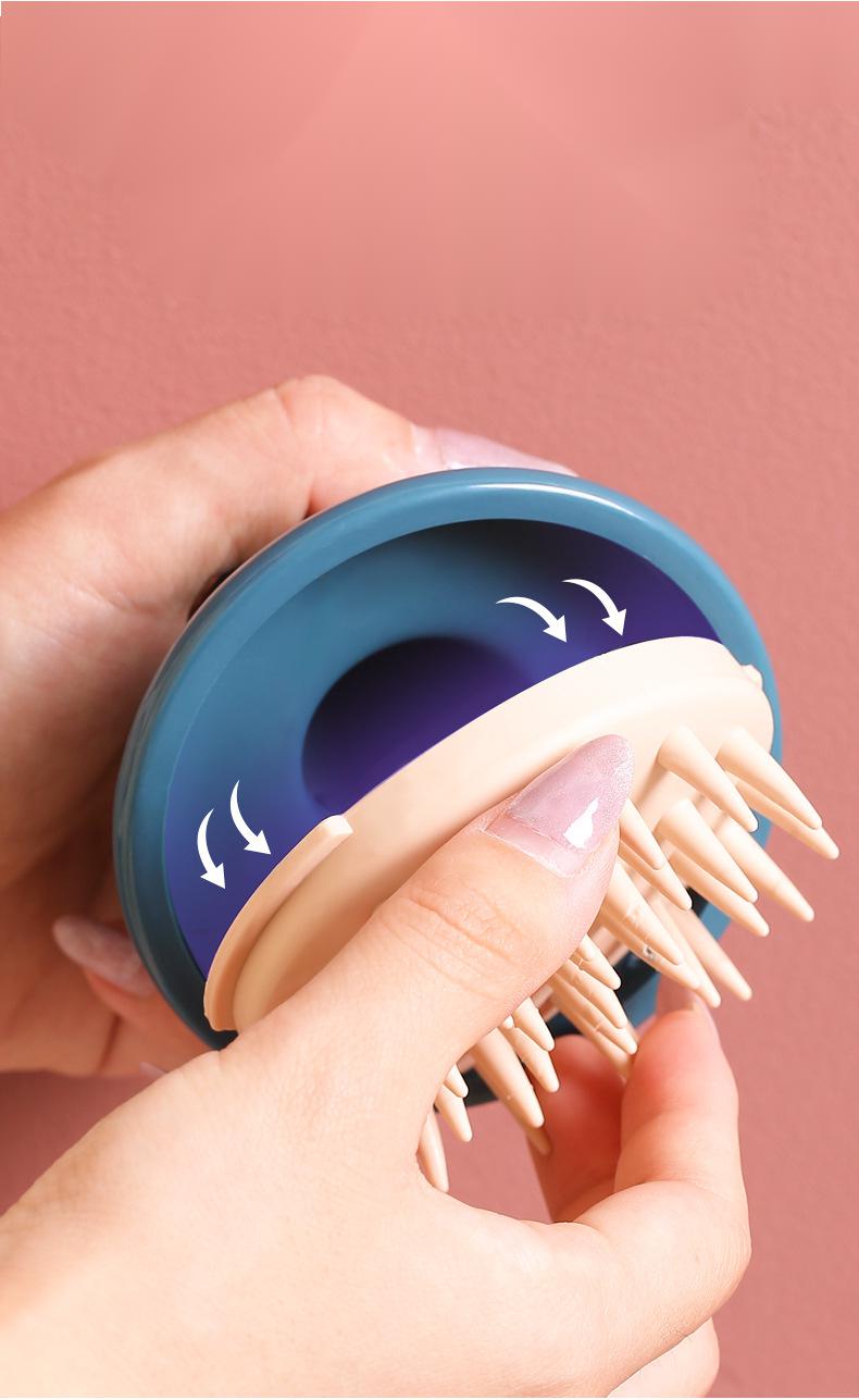 Silicone Shampoo Head Scalp Massage Brush