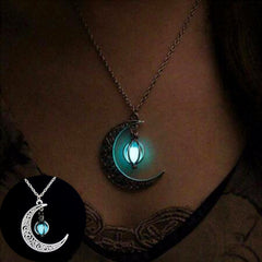 Luminous Healing Stone Necklace for Women