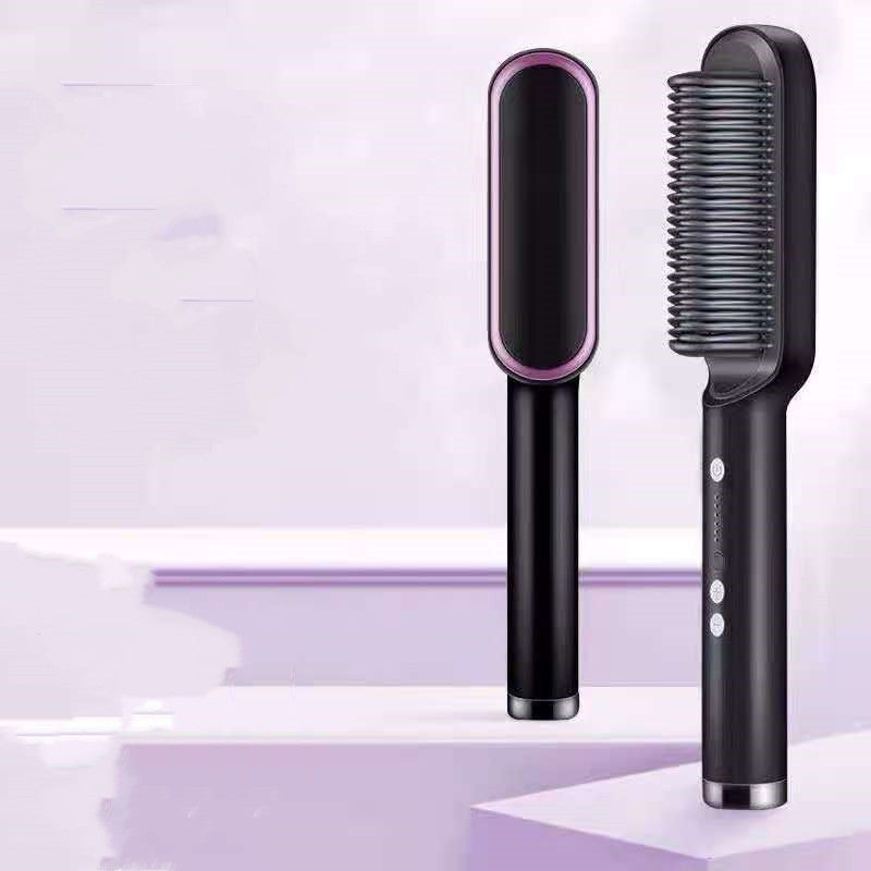 2-In-1 Hair Straightener & Curler with Negative Ion Technology