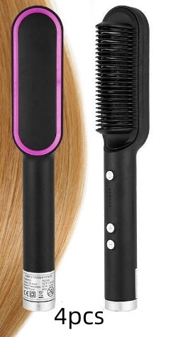 2-In-1 Hair Straightener & Curler with Negative Ion Technology