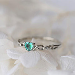 Romantic Heart Ring for Women